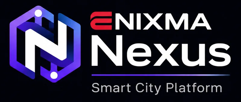 Enixma Nexus product mark &mdash; Smart City platform.